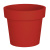 Кашпо LOFT 50литров OLA DOM (красный)