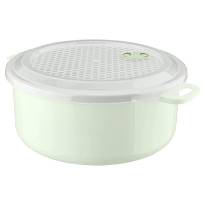 Емкость д/холодильника и СВЧ 230 мм, 3л зел.