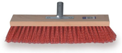Щетка промышленная 30см (деревянная), ворс 7см, метал.крепеж /24шт/