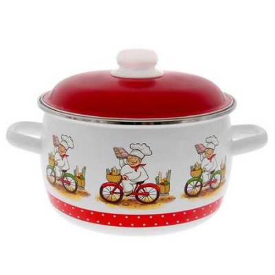 Кастрюля сф. "ПОВАРЯТА" 3,0л (6)