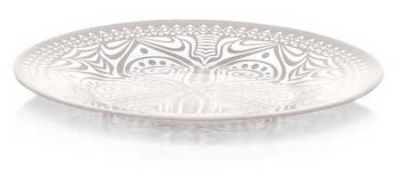 Тарелка упроч. БОХО 195 мм (цв.розовый) (рис.28768)