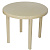 Стол круглый d 900 мм бежевый (то)