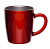Кружка 340 мл МЕТАЛЛИК РЭД
