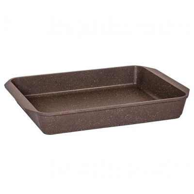 Противень 33*22 см АП Гранит brown арт.93806