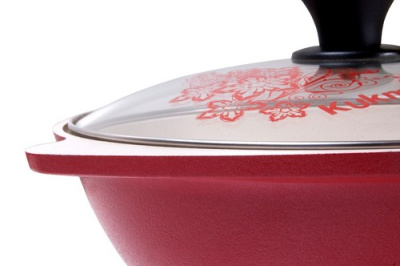 Казан для плова 4,5л со стеклянной крышкой АП,линия "Модерн"