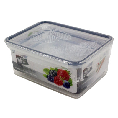 Контейнер для хранения продуктов пластиковый, набор 3шт (500мл/1000мл/1900мл) 