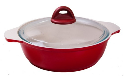 Кастрюля-жаровня 3л со стеклянной крышкой АП (линия "Модерн")