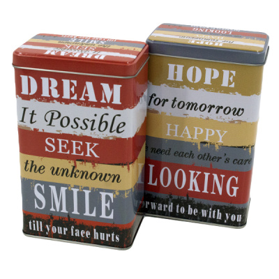 Банка для хранения сыпучих продуктов 9*6*16см