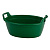 Таз Блеск овальный 22л (зеленый)