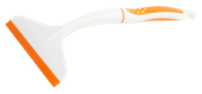 Водосгон "Ballet" 17см белый/бирюзовый