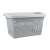 Корзина универсальная 20л 450х300х250мм (светло-серый) (то) Корзина универсальная 20л 450х300х250мм (светло-серый) (то)