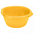 Таз круглый 9,5л (желтый)