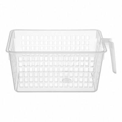 Корзинка универсальная с ручкой 280х160х120мм (бесцветный)(то)