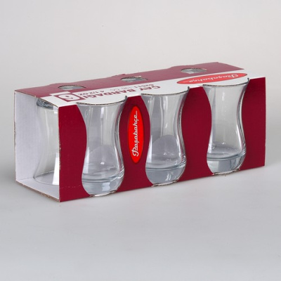 Стакан ЧАЙ И КОФЕ 140 мл 6 шт.