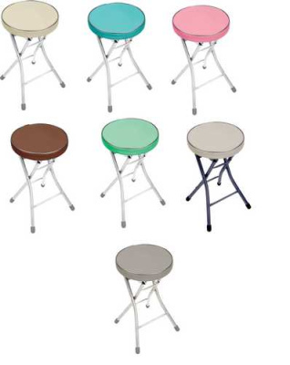 Табурет складной  ТБСК1 на 4-х опорах d 320 мм