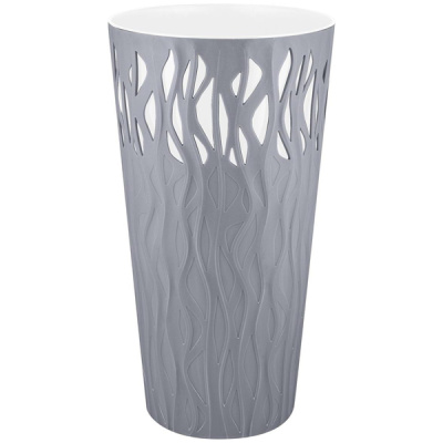 Горшок для цветов Winds D340мм, 40л c дренажной вставкой 18,7л утренний туман (то)