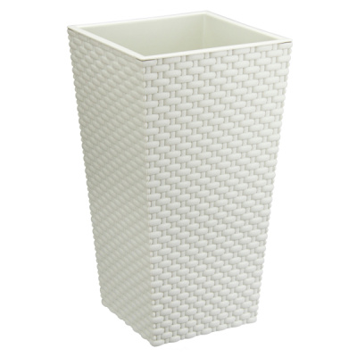 Кашпо РОТАНГ 138х138х250мм 1,5л (то)