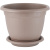 Горшок для цветов Aphrodite 340мм, 12,7л с подставкой №7 французский платан (то)