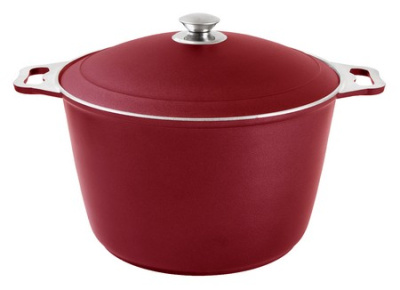 Кастрюля 10л ДП (бордо)