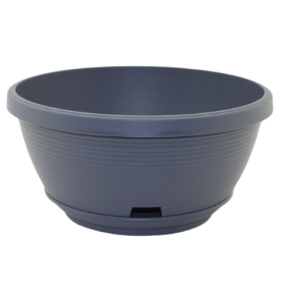 Горшок Марсель 4,5л с поддоном Серый муссон