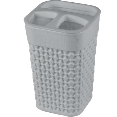 Подставка для зубных щеток OSLO серый шторм (то)