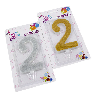 Свеча для торта 2 (h-12см)