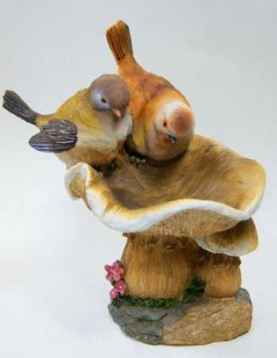 Гриб с птичками