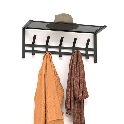 Вешалка с полкой "Торонто 21", hanger with shelf 670 х 270 х 270