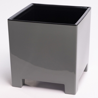 Горшок Нард 5,5л с вкладкой Серый муссон