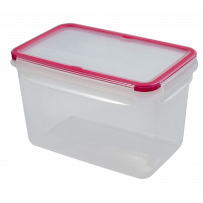 Контейнер для СВЧ 2л "ЭКСТРА ЛОК" M (красный) (то)