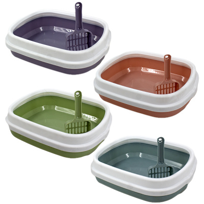 Лоток для кошек 44*34*12см, с совочком