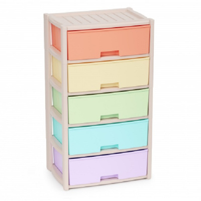 Комод "Колорит" 5 секции широкий (цветной) (то)