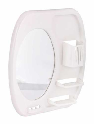 Полка для ванной "Аква" (белый)  (то)