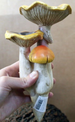 Гриб 10*9*21см