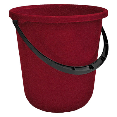 Ведро 7л Rock'n'Roll бордо (то)