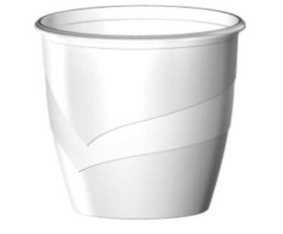 Горшок "Венеция", D21, с поддоном 4,1л прозрачный (то)