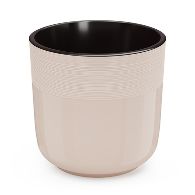Горшок цв. "Линель" 6л двойной (бежевый) (то)