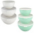 Набор мисок Line DUO 3шт ( 1л, 2л, 3л) с крышками (то)