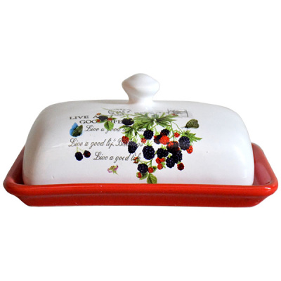 Масленка керамическая  17*12*7см