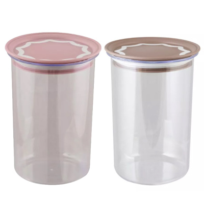 Банка для сыпучих продуктов 1л.  с вакуум.крышкой (то)