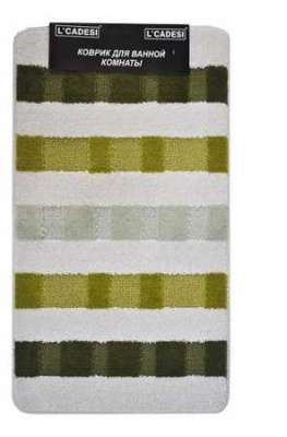 Коврик  MARATHON из пропилен. 50*80см Safari  зеленый