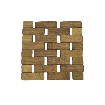 Подставка под горячее бамбуковая 15*15см, в индивид.упак. 