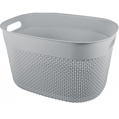 Корзина для хранения OSLO 18л серый шторм (то)