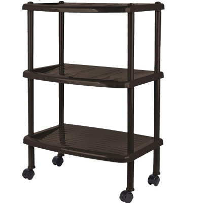 Этажерка для обуви Regular (3 полки) на колес.темный каштан (то)