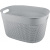 Корзина для хранения OSLO 18л серый шторм (то) Корзина для хранения OSLO 18л серый шторм (то)