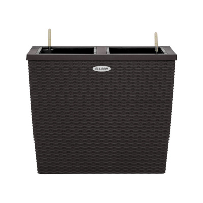 Кашпо RATTAN 28литров OLA DOM (коричневый)