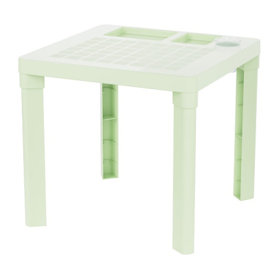 Стол детский (515х515х475)(св.зеленый) (то)