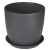 Кашпо ВЕРОНА D180мм 3,0л с подставкой (то)
