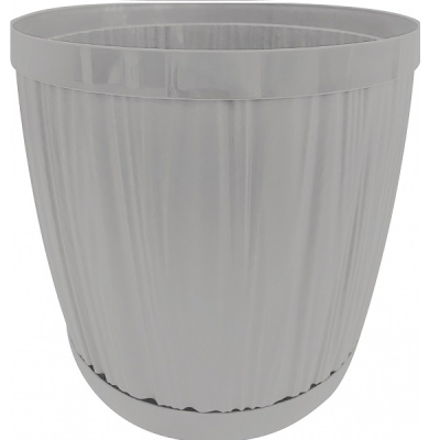 Горшок для цветов BARCELONA 9,6л молочный шоколад