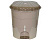 Ведро для мусора с педалью 7л (Латте/капучино)